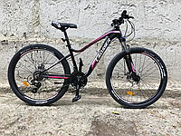 Велосипед Crosser Mary 26" рама 15 черно-розовый