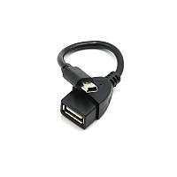 Кабель OTG Mini - USB 2.0 / Чорний