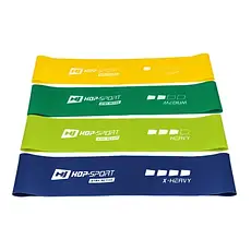 Набір резинок для фітнесу 500x50 мм Hop-Sport L550, фото 4