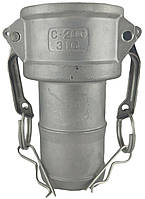 Муфта (розетка) Соединение Камлок (CAMLOCK) под рукав 50 мм, Нержавеющая сталь, C-200 (2")