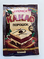 Какао порошок темный 80гр ТМ "Украса" (мягкая упаковка)