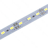 Смуга світлодіодна алюмінієва 72led 5730 тепла, 1 метр