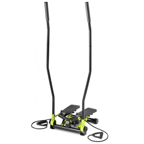 Степпер з експандером Hop-Sport 045S Slim чорно-зелений
