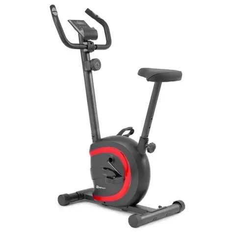 Велотренажер магнітний Hop-Sport 015H Vox чорно-червоний, фото 1