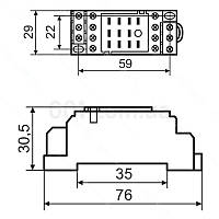 Колодка PYF14A-E
