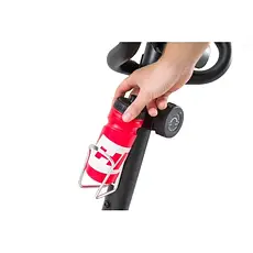 Горизонтальний велотренажер магнітний Hop-Sport 035L Solo чорно-червоний, фото 5