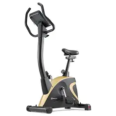 Велотренажер електромагнітний Hop-Sport 005H чорно-жовтий