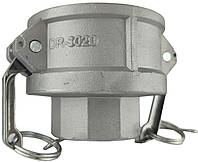 Адаптер Камлок (camlock)-AL DR3020 розетка 3" (D300 / камлок 75) - внутренняя резьба 2" (50)