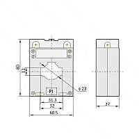 Трансформатор тока BH-0.66CT 30I 15/5