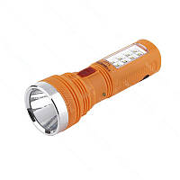 Фонарик ручной Luxury YJ-227 1W+8SMD, оранжевый