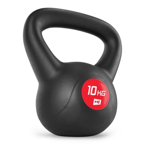 Гиря вінілова 10 кг Hop-Sport PB010KB
