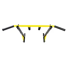 Турнік настінний 3 хвата Besport 4 BS-T0004 жовтий, фото 3