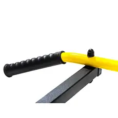 Турнік настінний 3 хвата Besport 4 BS-T0004 жовтий, фото 4
