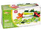 Nicer Dicer універсальна овочерізка, мультислайсер найсер дайсер, Кухонна овочерізка для овочів і фруктів, фото 5