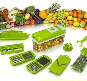 Nicer Dicer універсальна овочерізка, мультислайсер найсер дайсер, Кухонна овочерізка для овочів і фруктів