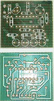 PCB плата - светодиодный индикатор напряжения PCB126