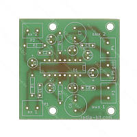 PCB плата - УМЗЧ TEA2025B стерео, PCB206