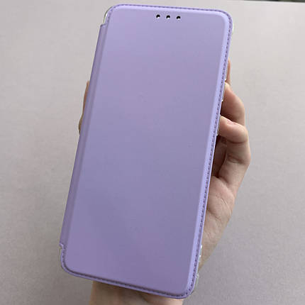Чохол-книга для Samsung Galaxy A52 матова книжка на телефон самсунг галаксі а52 бузкова y7u, фото 1