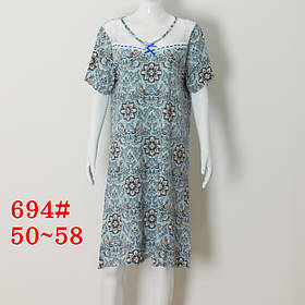 Нічна сорочка жіноча Китай (50-58) оптом 694-106197