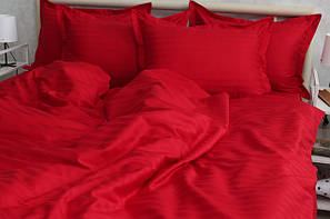 Євро комплекти постільної білизни Страйп-сатин Multistripe Premium