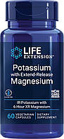 Life Extension Potassium with Extend-Release Magnesium / Калий с пролонгированным магнием 60 капсул