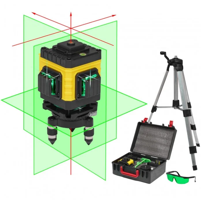 3D Лазерний рівень STIF Germany BL-05 + СШАв в подарунок, фото 1