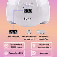 Стартовий набір для манікюру гель лаком Фрезер машинка для манікюру Lina 2000 + Лампа для манікюру Sun X 80Вт), фото 4