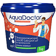 AquaDoctor C-60 хлор швидкої дії в гранулах (1 кг)