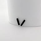 Сережки з нержавіючої медичної сталі з емаллю "Патриція", фото 4