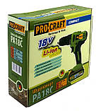Акумуляторний шуруповерт ProCraft PA18C, фото 6