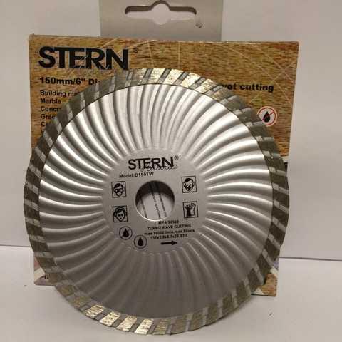 Диск алмазний відрізний Турбо 150*22,23 Stern, фото 1