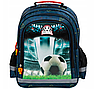 Рюкзак шкільний для хлопчика Футбол набір 5шт Derform Football Синій, фото 4