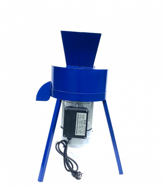 Електрична траворезка BIZON з двигуном 2.5 КВТ 350 кг\год, фото 1