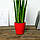Вазон керамічний  для квітів "Кашпо" 0,5 Червоний REZON P273, фото 2