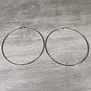 Сережки з нержавіючої медичної сталі "Элегансе" ø100мм, фото 2