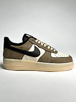 Кроссовки Nike Air Force 1 Low Suede Brown
