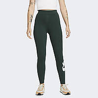 Леггинсы Nike WOMENS HIGH-WAISTED GRAPHIC LEGGINGS GREEN CZ8528-397