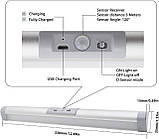 SIBI Gardrobe Lights Датчик руху, конструкція для захисту очей, 4000K White підсвічування для шаф меблів меблів, фото 4