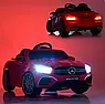 Дитячий електромобіль на акумуляторі Mercedes M 4871 з пультом радіокерування 3-8 років автопофарбування червоний, фото 8
