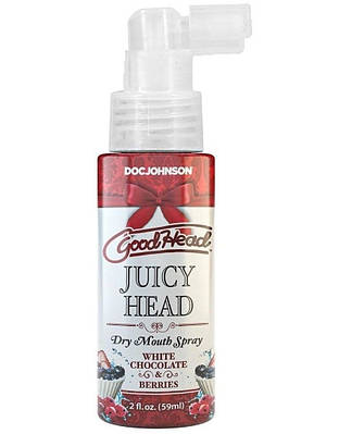 Зволожувальний оральний спрей Doc Johnson GoodHead — Juicy Head — White Chocolate and Berries 59 мл