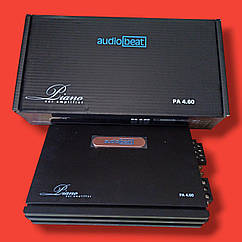 Підсилювач AudioBeat PA 4.60 (чотириканальний)