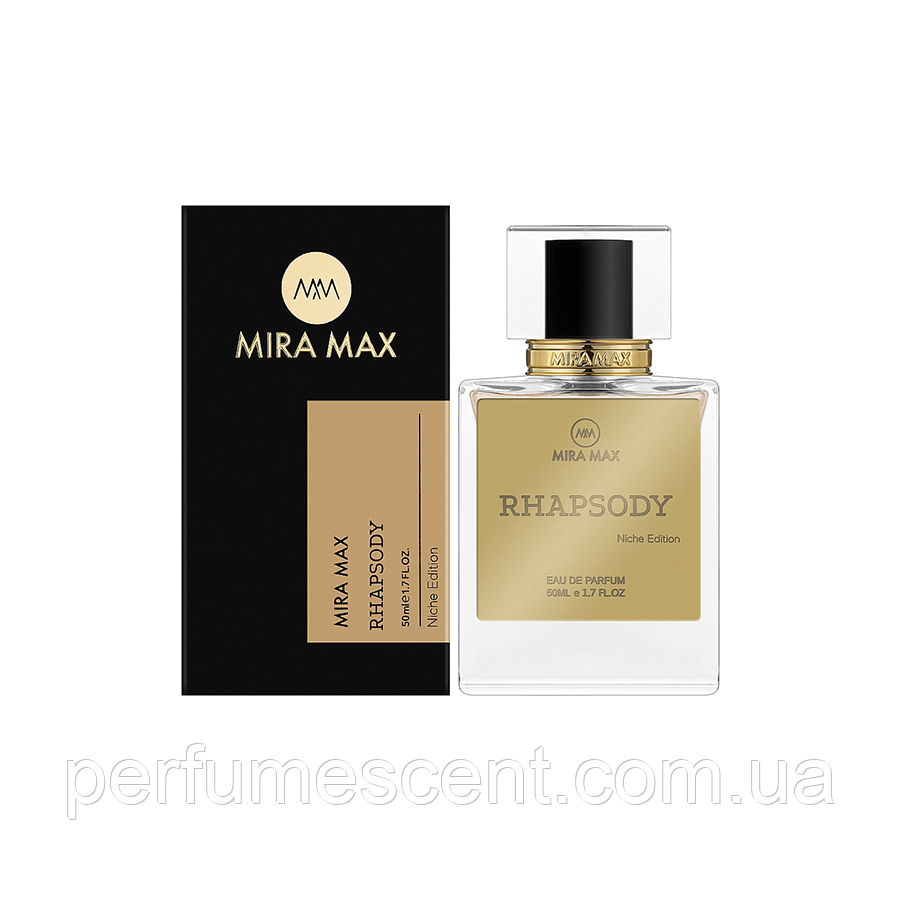 Парфуми унісекс "RHAPSODY" Mira Max 50ml (аромат схожий на Sospiro Perfumes Ouverture)