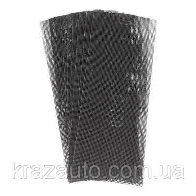 Сітка абразивна 105x280 мм, К220, 10 од. INTERTOOL KT-6022