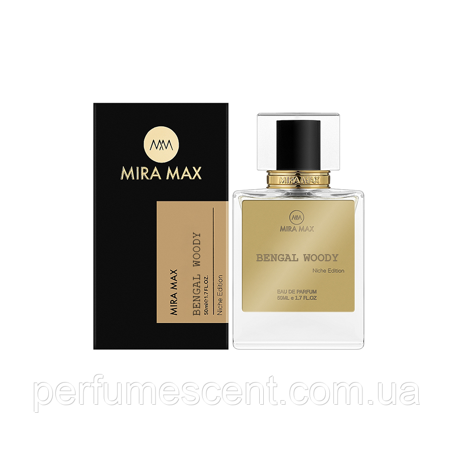 Парфуми унісекс "BENGAL WOODY" Mira Max 50ml (аромат схожий на Montale Bengal Oud), фото 1