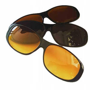 Антивідблискові сонцезахисні окуляри magic hd vision набір 4 шт.