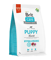 Brit Care Dog Hypoallergenic Puppy 3кг - гіпоалергенний корм для цуценят з ягням