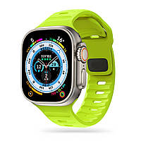 Ремінець Tech-Protect Iconband Line до Apple Watch 3/4/5/6/7/8/SE/9/Ultra (42/44/45/49mm) Lime (9490713934838)