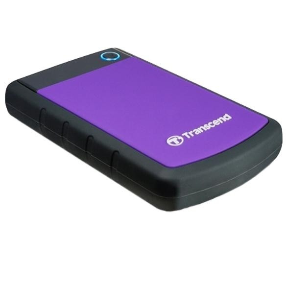 Зовнішній жорсткий диск 1ТB Transcend StoreJet 25H3P 2.5" USB 3.0 (TS1TSJ25H3P)