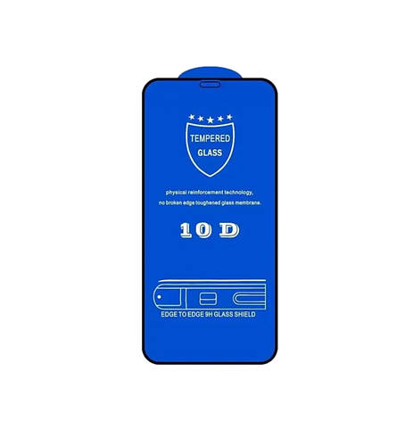 Захисне скло 10D iPhone 13 Pro Max 6.7 дюйма black, фото 2
