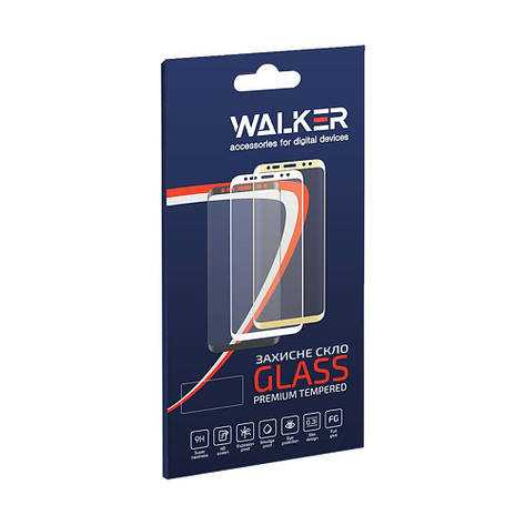 Захисне скло Full Glue Samsung 5G / A31 ⁇ 4G / A32 ⁇ A22 / M32 black WALKER, фото 1